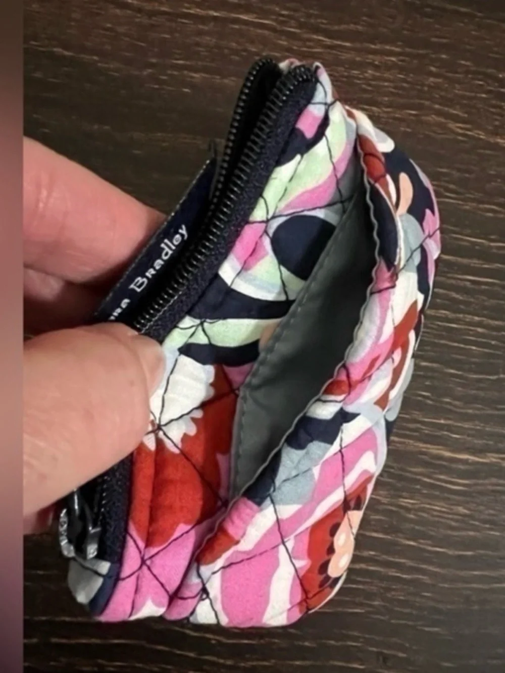 VB Floral Quilted Coin Pouch “Mod Paisley” and ID Pouch “Blueberry Blooms” - Picture 8 of 8